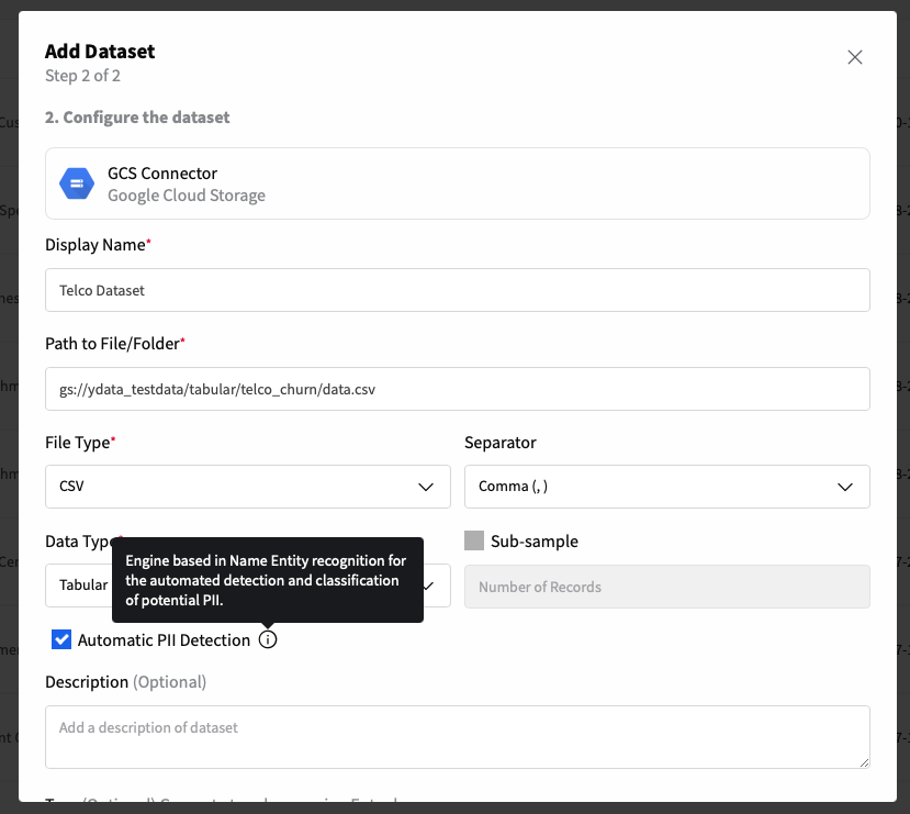 PII Detection