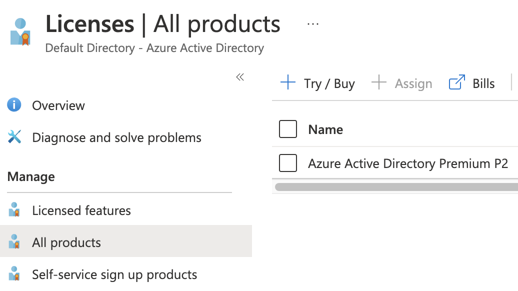 azure licenses