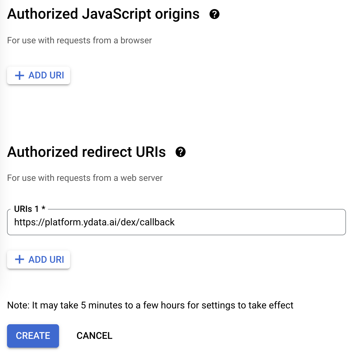 Google custom domain dns